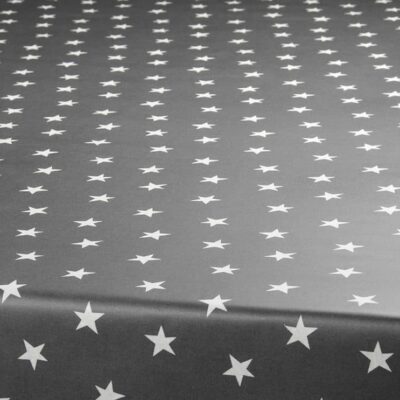Marie grå stjerne tekstildug