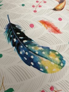 Voksdug feather b