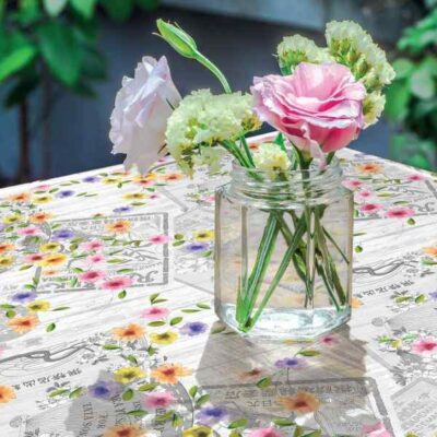 Blomster flirt voksdug