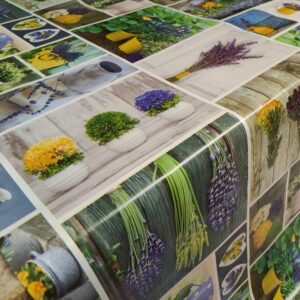 Voksdug med Sommer lavendel b