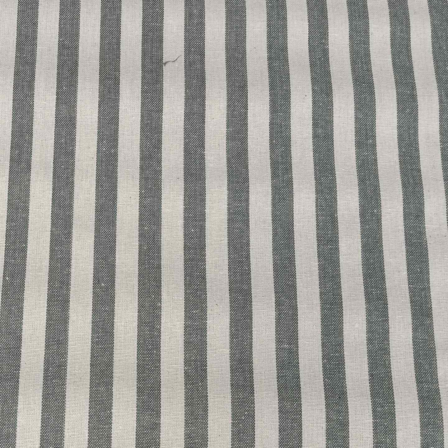 Stripes hør tekstildug grå