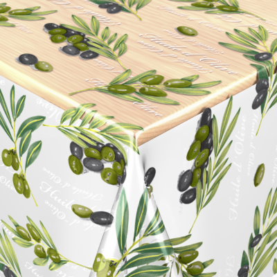 Klar voksdug med Oliven