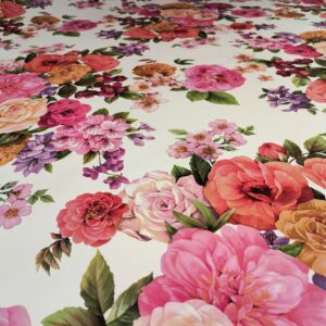 Voksdug blomster buket c