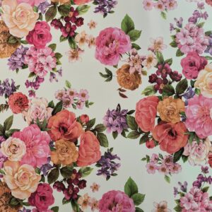 Voksdug blomster buket e