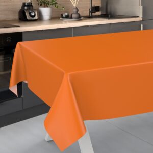 Voksdug orange mat
