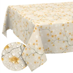 Tekstildug Jessie med gule blomster